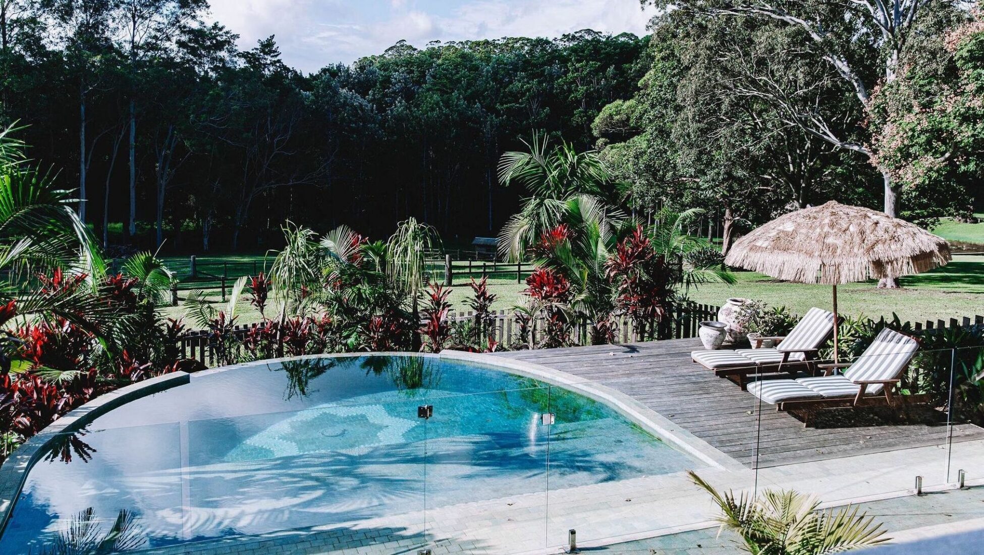 Swimming pool at a Retreat